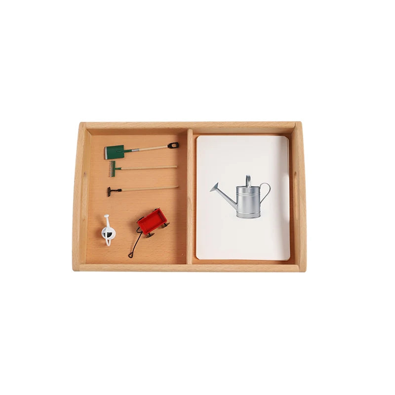 Montessori Language Objects Sorting and Matching Game for Children Early Learning Resources Electrical Device/ Kitchen/ Bathroom