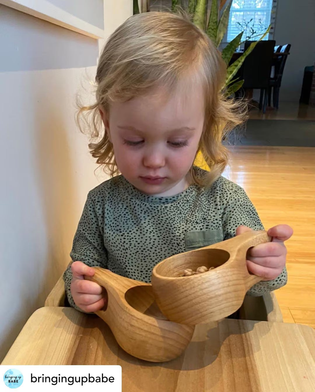 Wooden Pouring Set Cups Montessori