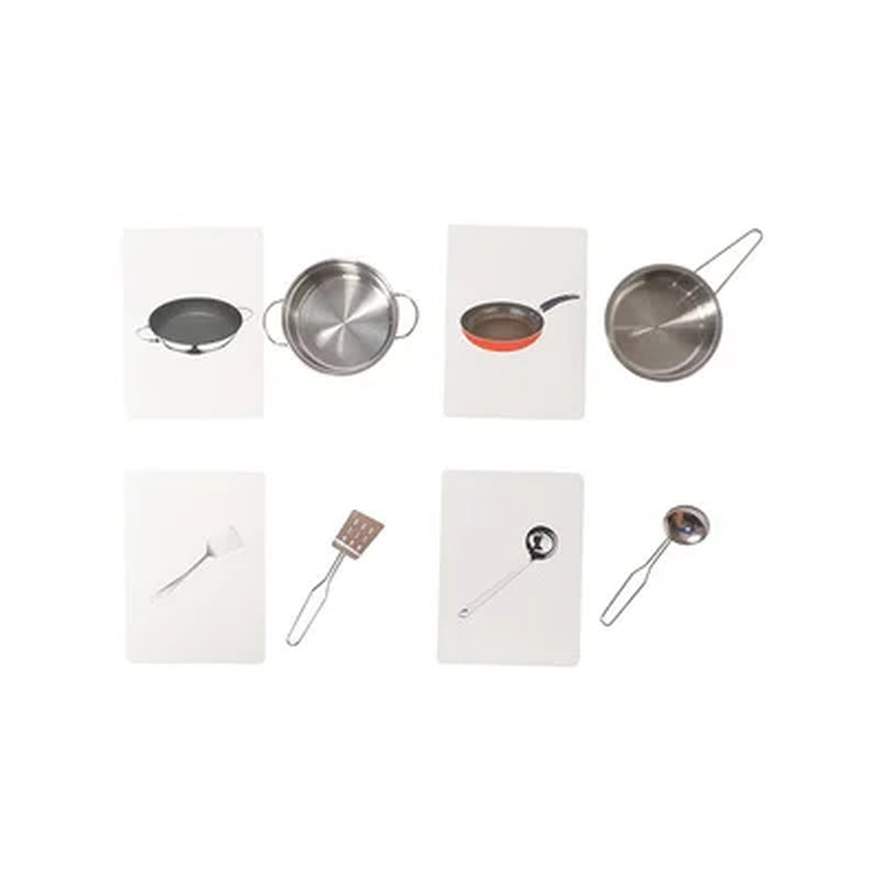 Montessori Language Objects Sorting and Matching Game for Children Early Learning Resources Electrical Device/ Kitchen/ Bathroom