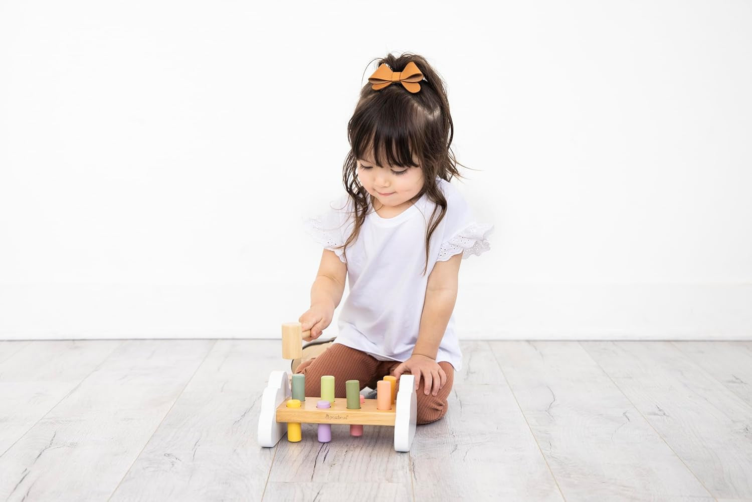 Montessori Hammer Bench, Must Have Baby, Toddler Stocking Stuffers, Pounding and Hammering Wooden Toy, Early Developmental Interactive Toddler Toys for Ages 1+ Years